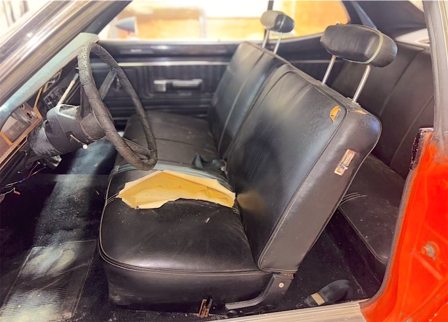 Custom Leather Seat Overhaul