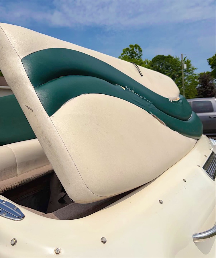 Color-matched cushion repair